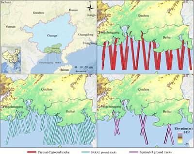 Synergistic multi-altimeter for estimating water level in the coastal zone of Beibu Gulf using SEL, ALES + and BFAST algorithms